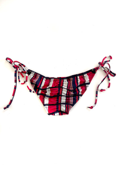 LOW STOCK In Heroes We Trust x Clare Bare Eventide String Bikini Bottom in Plaid