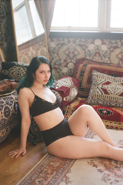 Demeanor High Waist Thong (6 fabric options)