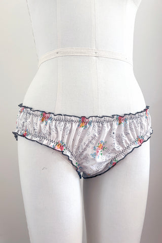 LOW STOCK Oleander Bloomer in Upcycled Vintage Pollen Print