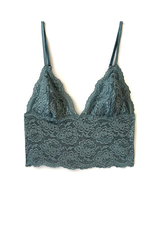 Echo Longline Lace Bralette (multiple colors)
