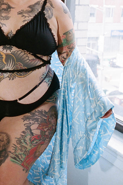 Adorella Bralette in Black Tencel Modal Jersey