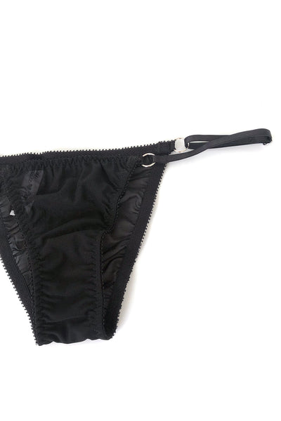 RETIRING 11/13 Demeanor Panty in Sheer Recycled Mesh