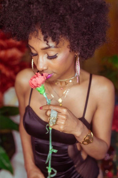 RETIRING 11/13 Eternal Daze Bodysuit in Black Silk Charmeuse