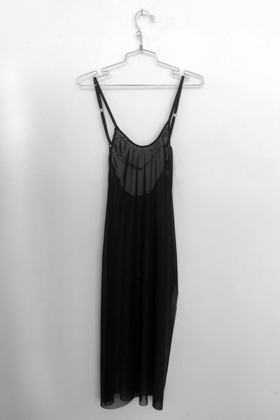 RETIRING 11/13 Lucid Slip Dress in Sheer Recycled Mesh