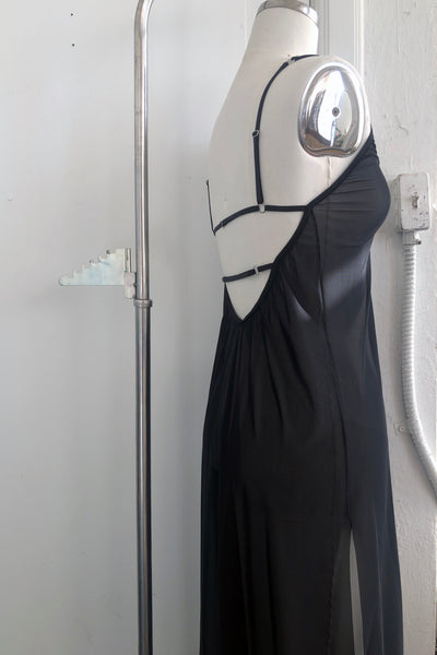 RETIRING 11/13 Lucid Slip Dress in Sheer Recycled Mesh