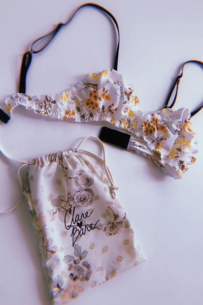 Mystery Print Oleander Bralette