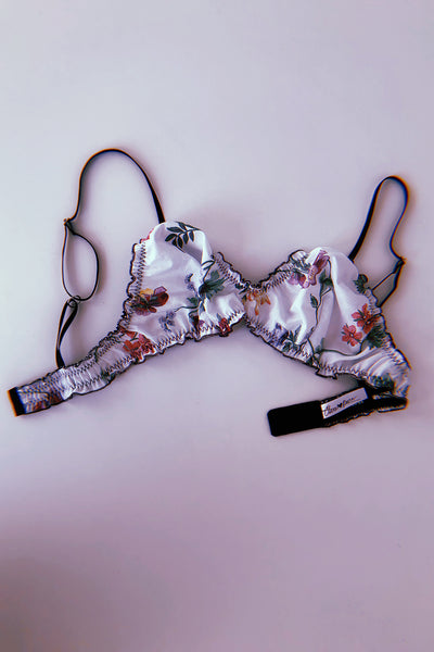 Mystery Print Oleander Bralette