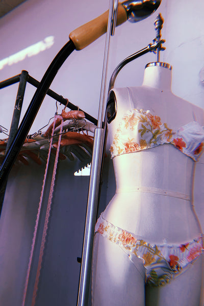 Mystery Print Dichotomy Bralette & Bloomer Set