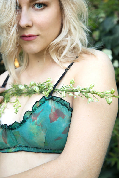 Mystery Print Oleander Bralette