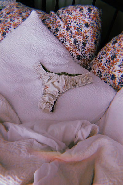 Mystery Print Oleander Thong