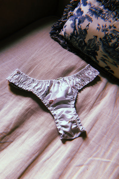 Mystery Print Oleander Thong